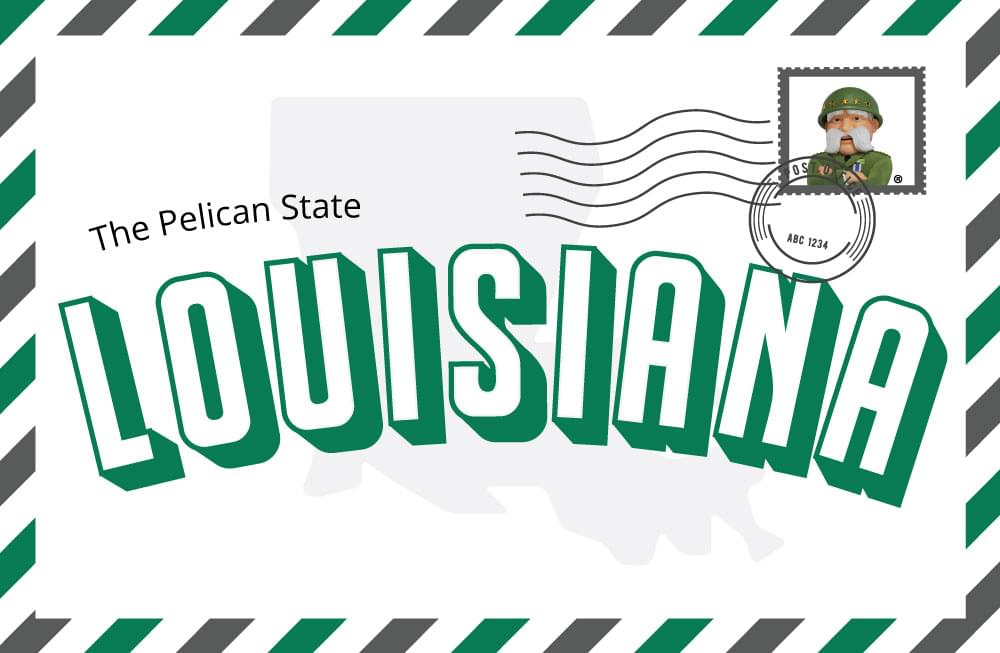 Piece of mail from Louisiana because The General offers affordable car insurance in Louisiana.