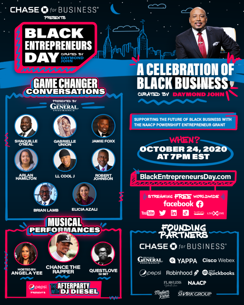 The General Insurance - Black Entrepreneurs Day Flyer 2020