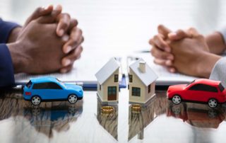 Divorce affects car insurance - people sorting out the matters of separation