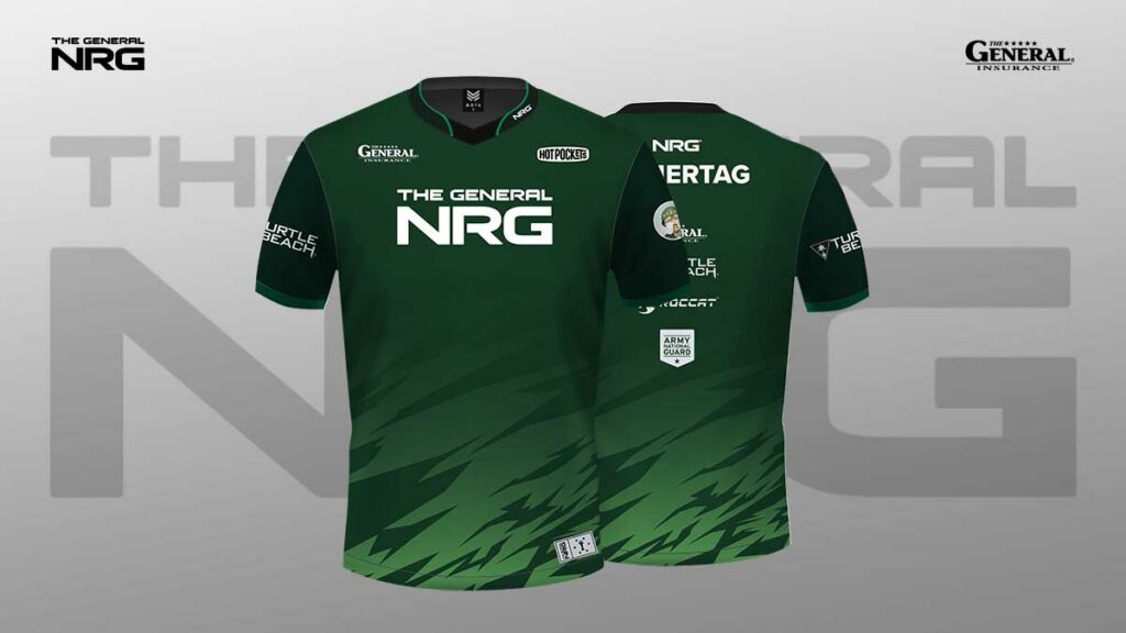 The General NRG Jersey - Photo of Fan Vote Winning Design