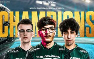 The General NRG Rocket League Team Photo