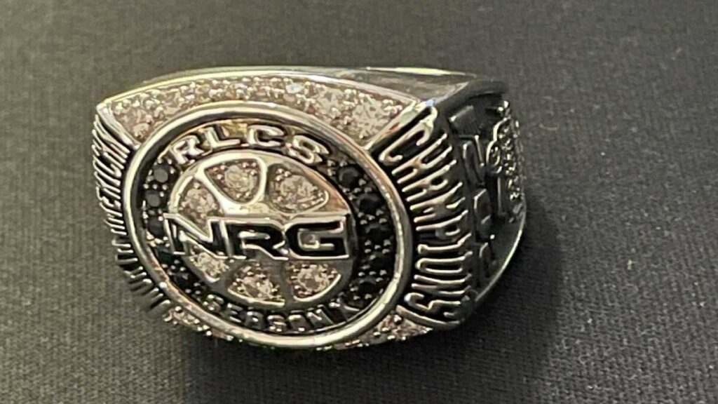 The General NRG Rocket League Championship Ring Photo