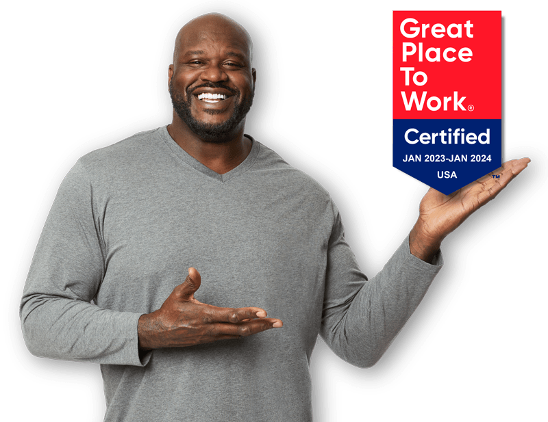 Brand Ambassador Shaquille O'Neal - Great Place to Work Award