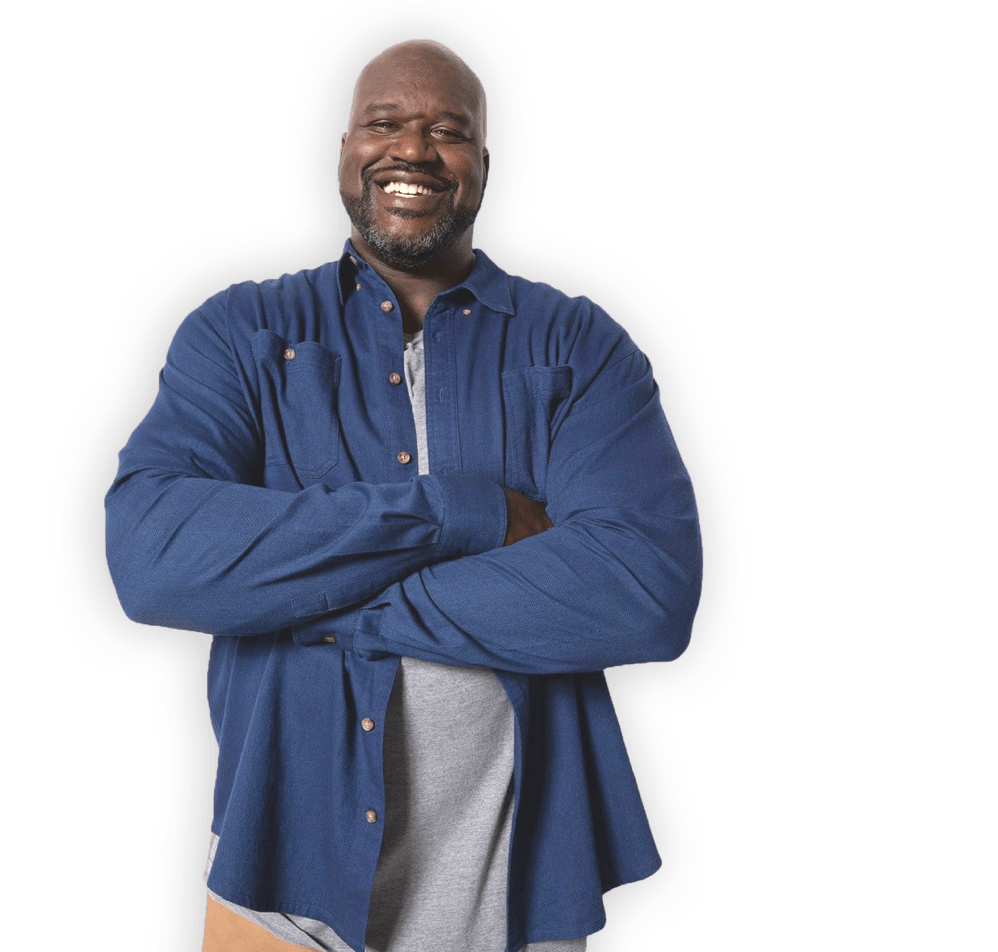 Shaq smiling, waving - The General Car Insurance Quote