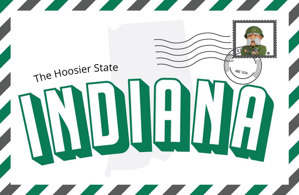 Piece of mail from Indiana because The General offers affordable car insurance in Indiana.