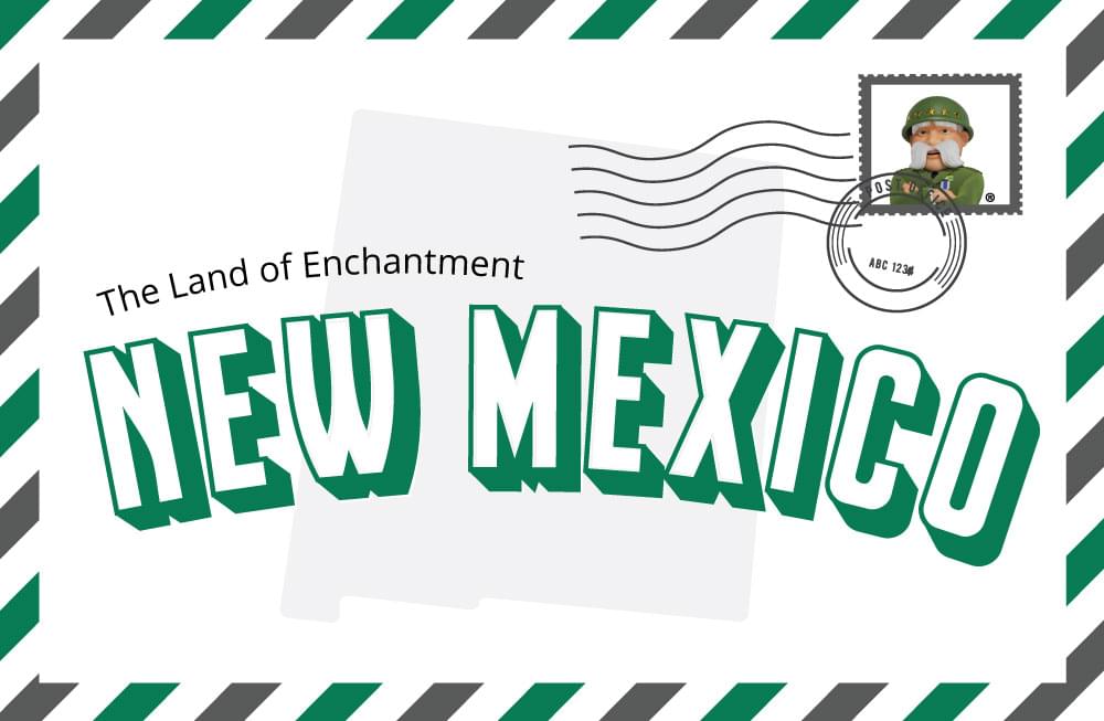 Piece of mail from New Mexico because The General offers affordable car insurance in New Mexico.