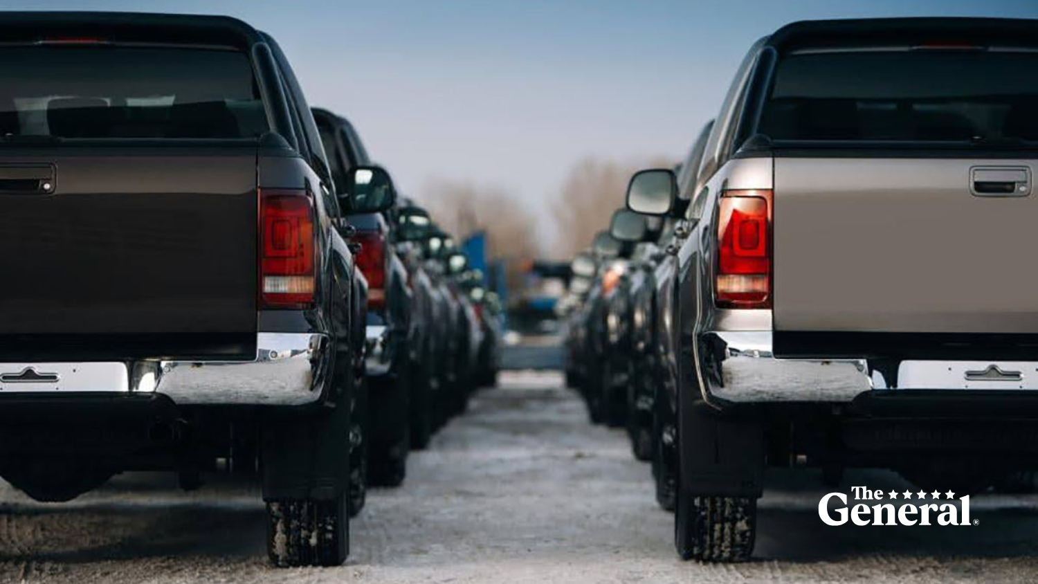 Americans' Love of Trucks Offsetting Overall Vehicle Efficiency Gains. Depicted: Lineup of Trucks