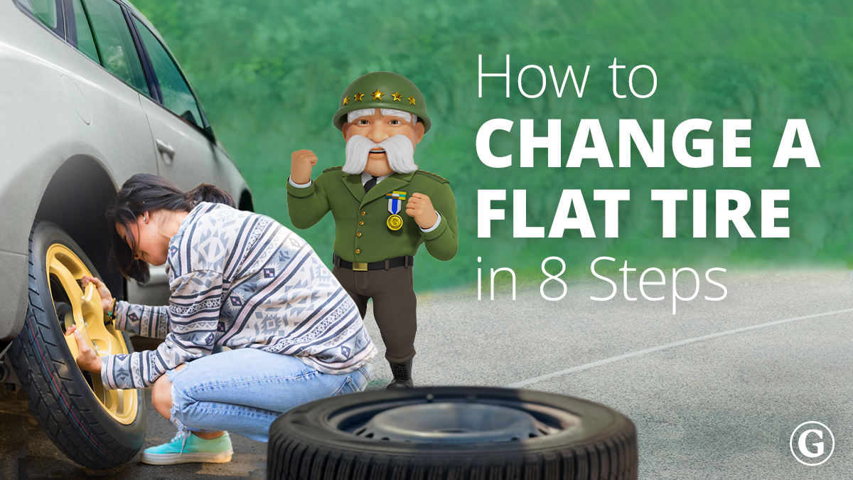 How to Change a Flat Tire in 8 Steps