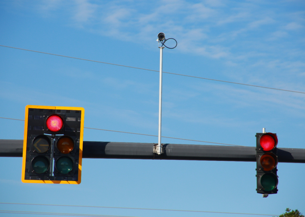 Traffic Enforcement Camera_camera between red lights