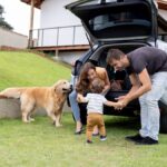 Happy family spending time together on a road trip with peace of mind Umbrella Insurance