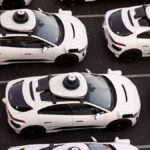 pictured: Waymo self-driving cars, examining the safety of self-driving cars