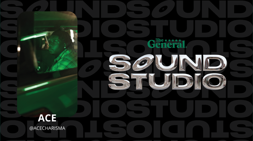 The General Sound Studio's newest audio engineer, Ace Charisma (@ACECHARISMA)