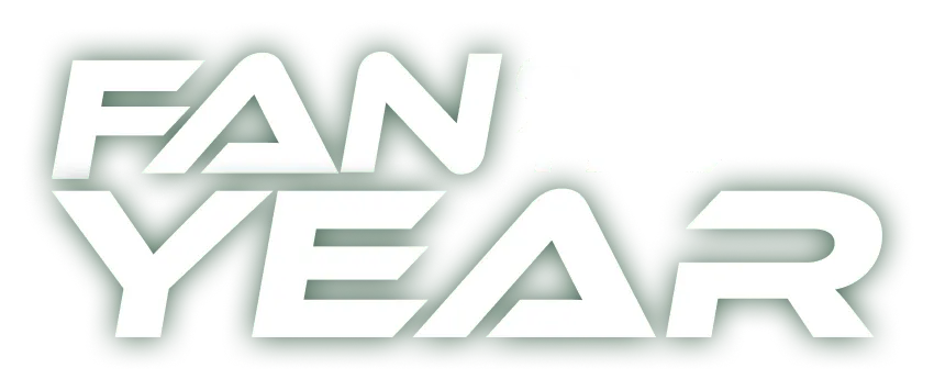 A stylized text logo reading Fan of The Year - part of the partnership between The General and the WWE.